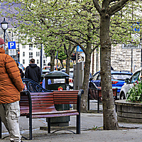 Mens vi venter. Foto: Joakim Grønfur