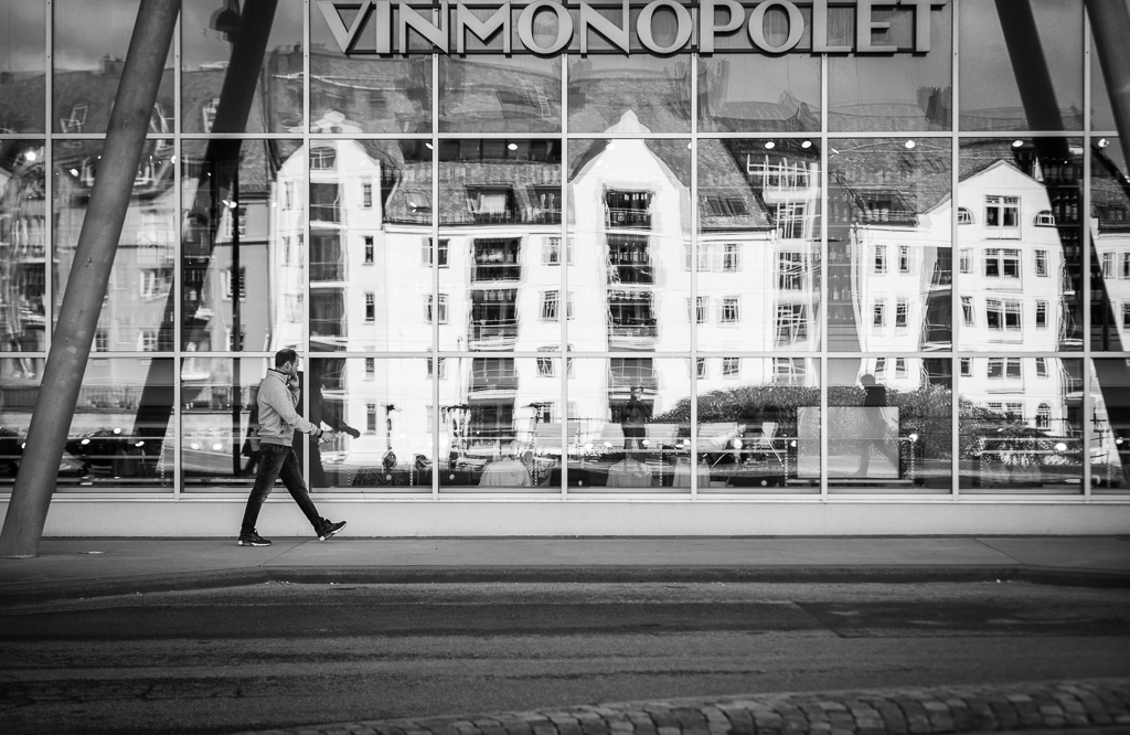 Mannen ved Vinmonopolet